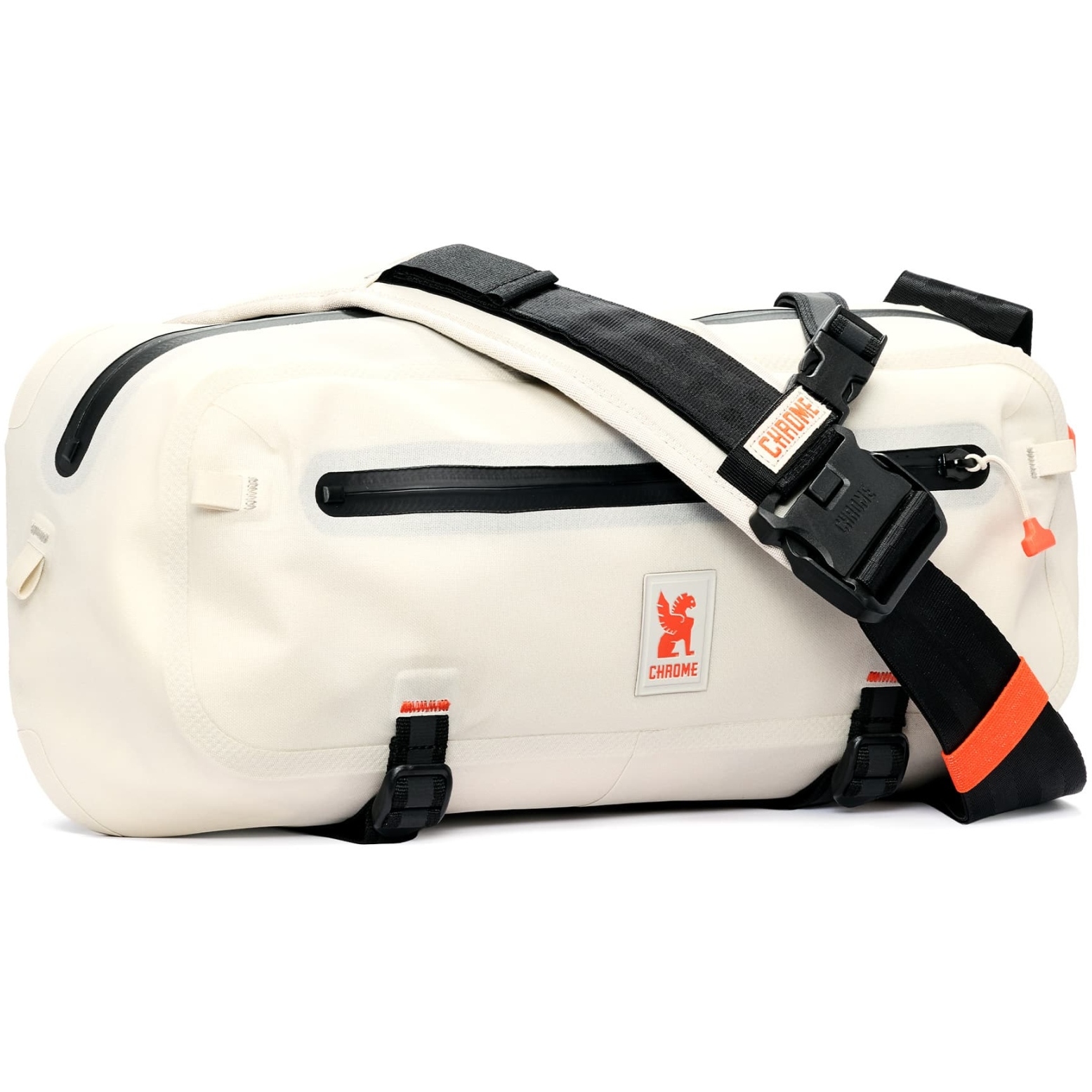 ХРОМИРОВАННАЯ сумка через плечо Kadet WP - 9 л - Future White