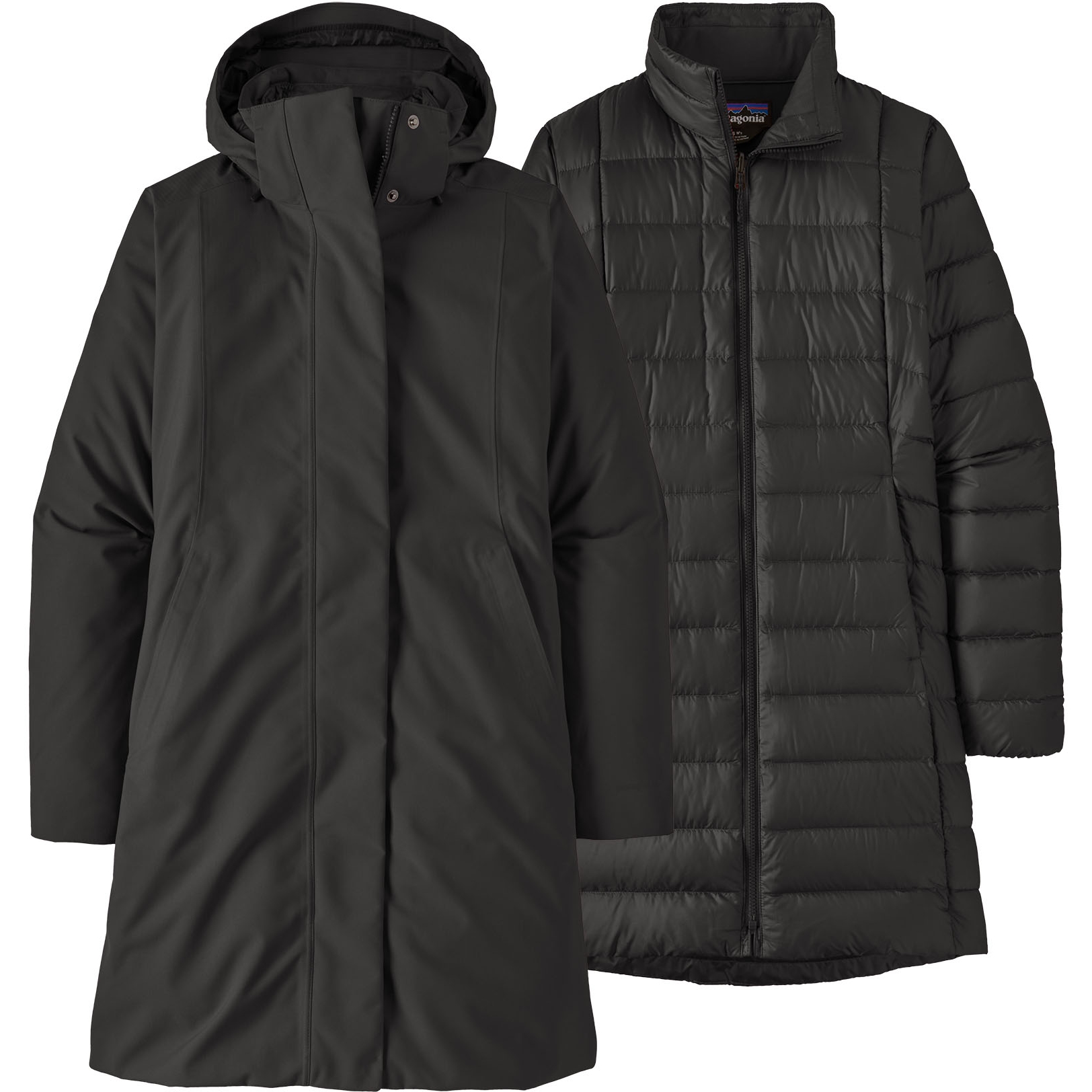 Picture of Patagonia Women&#039;s Tres 3-in-1 Parka - Black