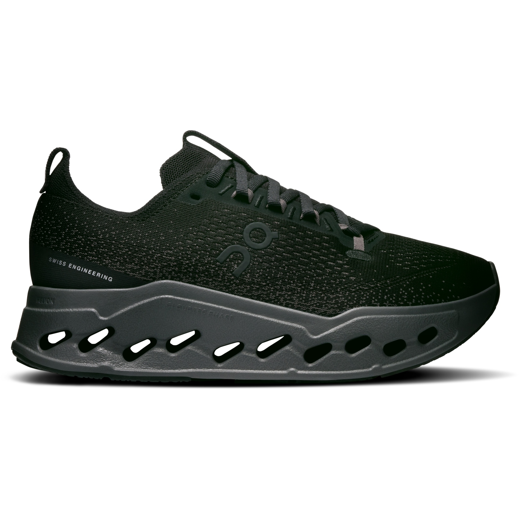 On Cloudsurfer Max Running Shoes Women Black Eclipse