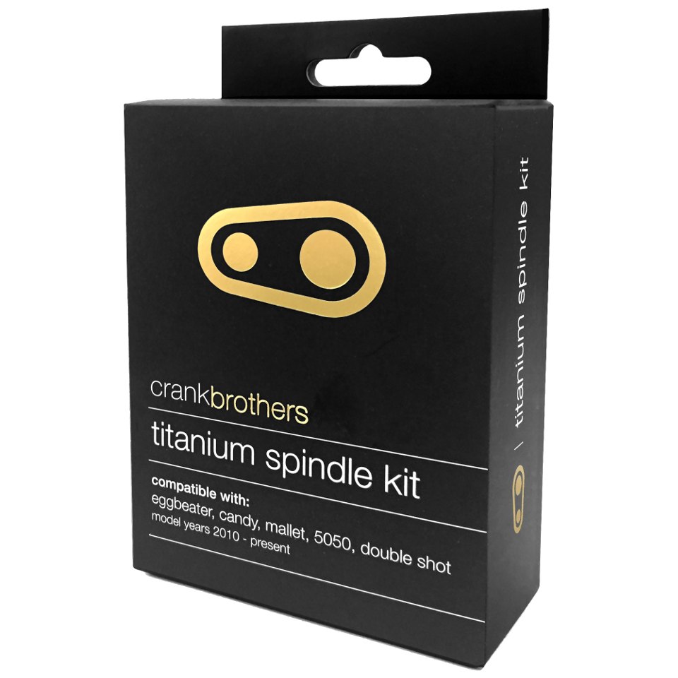 Crankbrothers Spindle Upgrade Kit - Titanium - for Pedals as