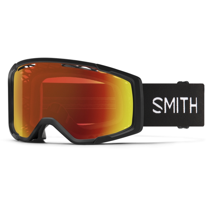 Produktbild von Smith Rhythm MTB Goggle - Chromapop Lens - Black B22 / Everyday Red Mirror + Clear