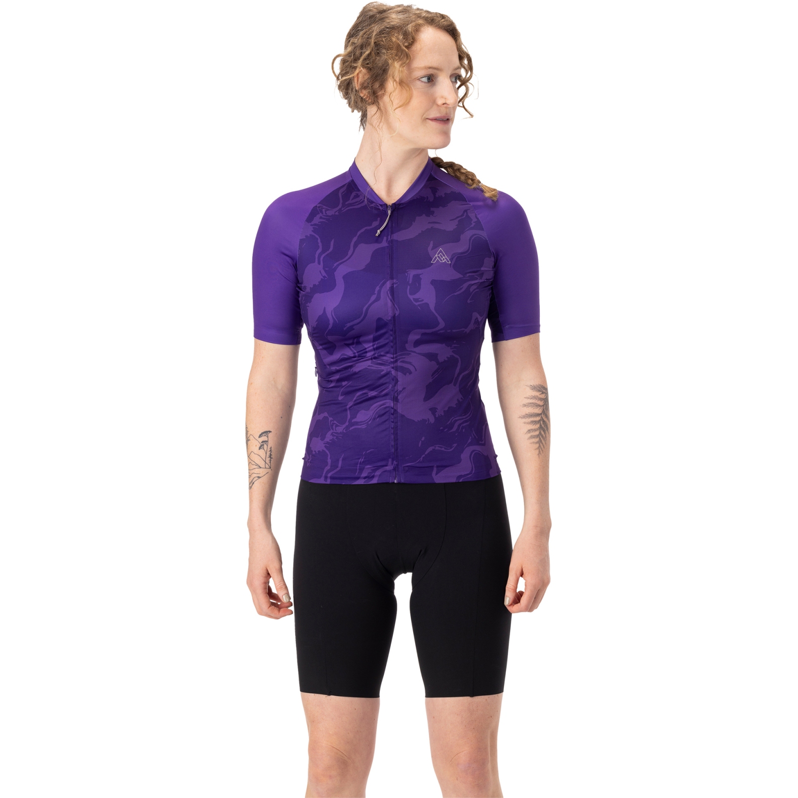 Picture of 7mesh Pace Short Sleeve Jersey Women - Purple Moon
