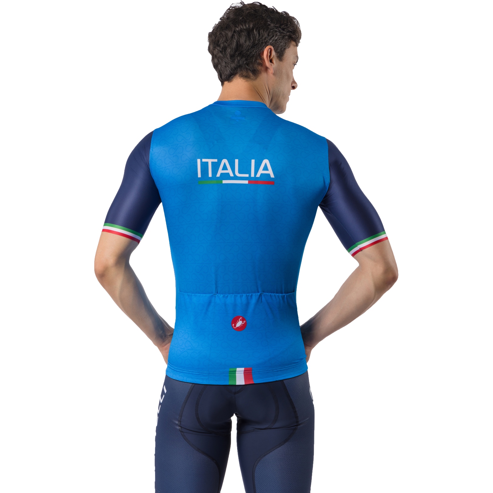 Castelli Team Italia Competizione 4 Jersey Men - blue 403 | BIKE24