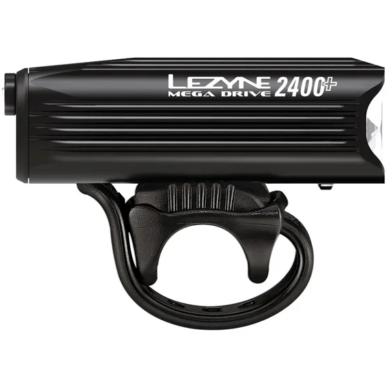 Lezyne Mega Drive 2400+ Front Light - w/o StVZO - black | BIKE24