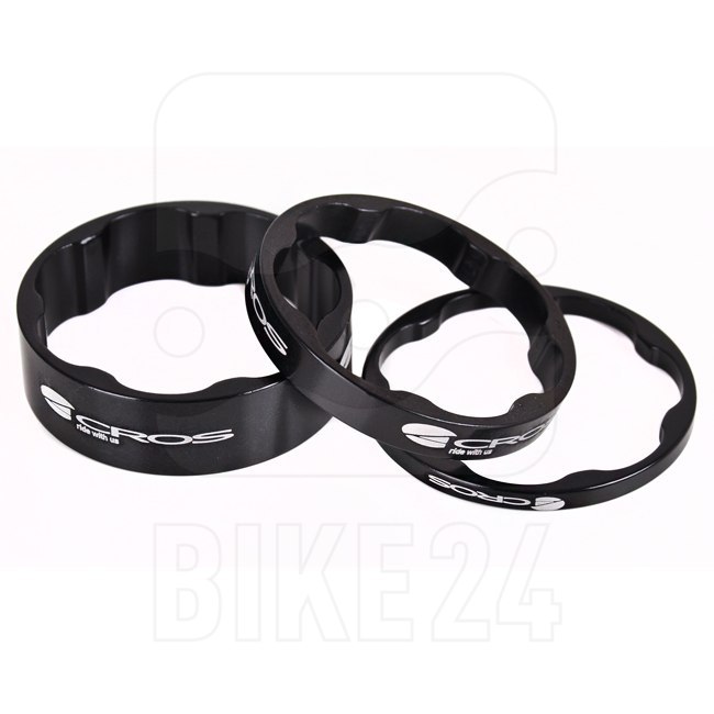 Picture of ACROS Spacer Set 1 1/8&quot; HC - black