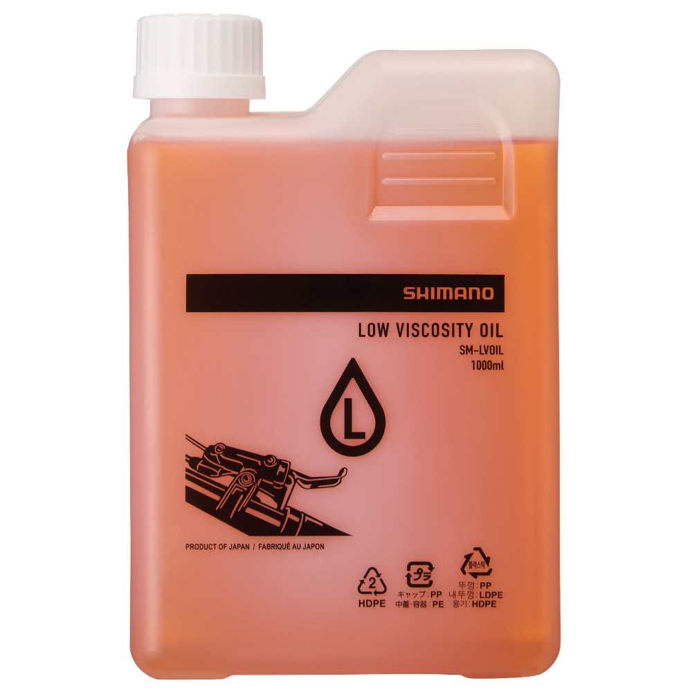 Produktbild von Shimano Bremsflüssigkeit - Mineralöl | Low Viscosity | SM-LVOIL - 1000ml