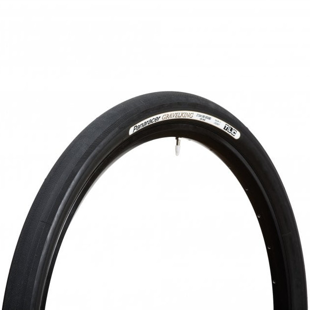 Productfoto van Panaracer Gravelking Slick TLC Folding Tire - 43-622 - black/black