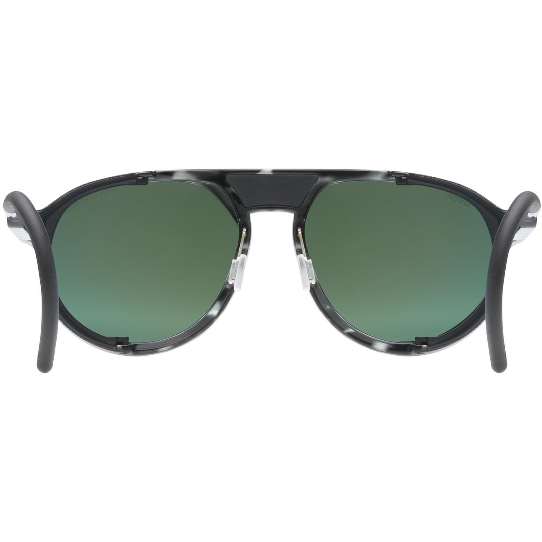 Uvex mtn classic P Brille - black tortoise/polavision mirror pink 