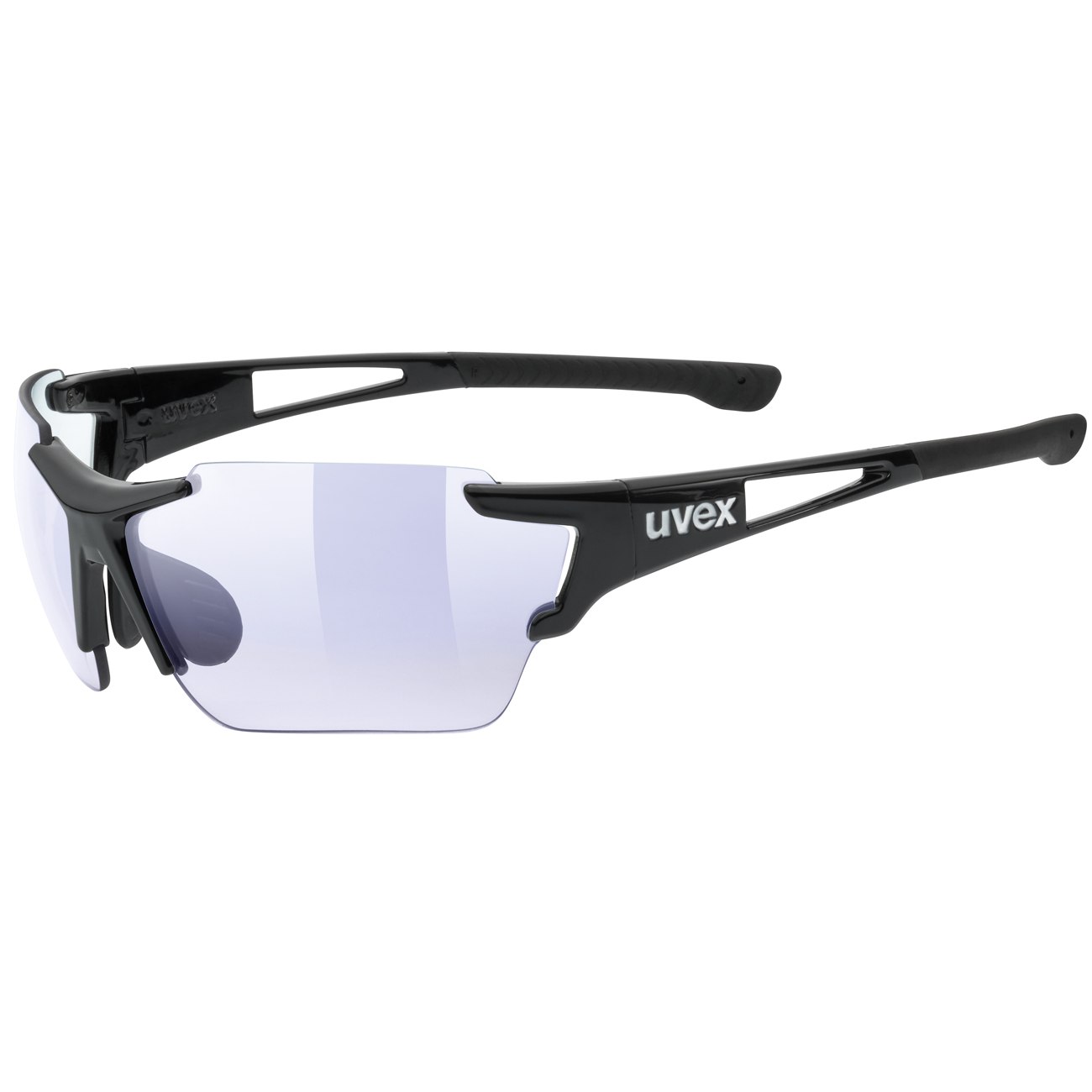 Produktbild von Uvex sportstyle 803 Race Brille - black/variomatic litemirror blue
