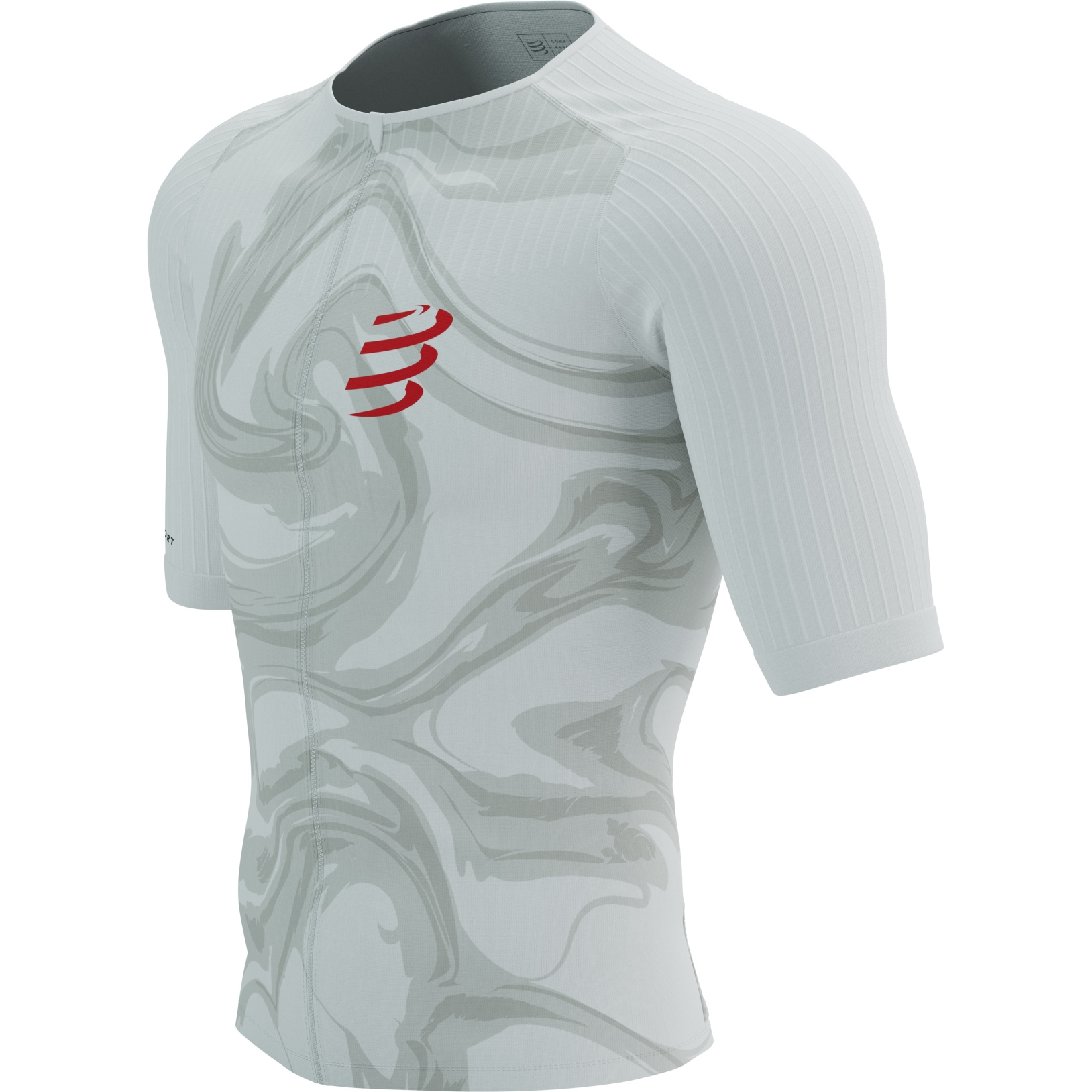 Compressport Tri Postural Aero Short Sleeve Top Men - white