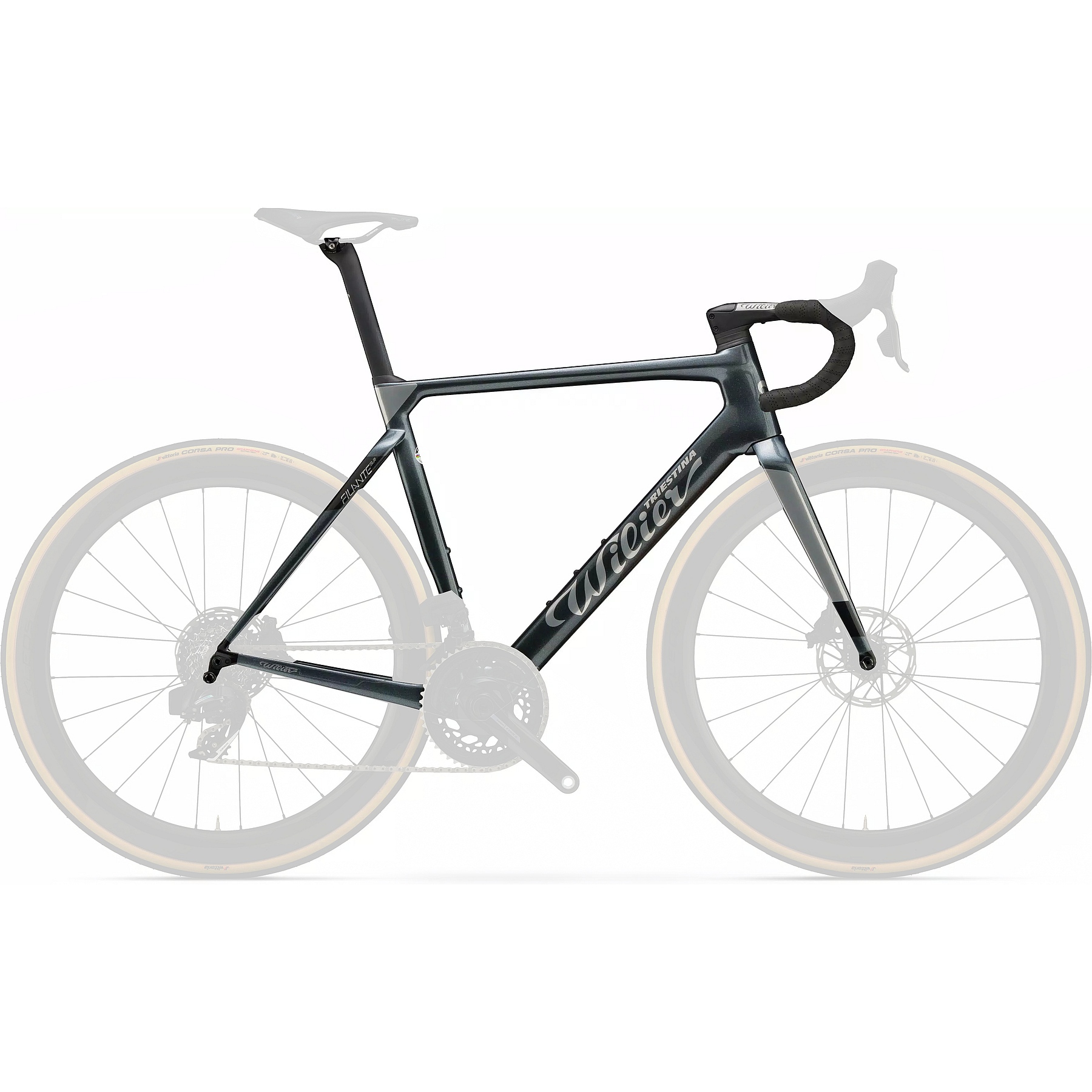 Kuva tuotteesta Wilier FILANTE SLR - Carbon Roadbike Frame Set - 2025 - moon grey glossy