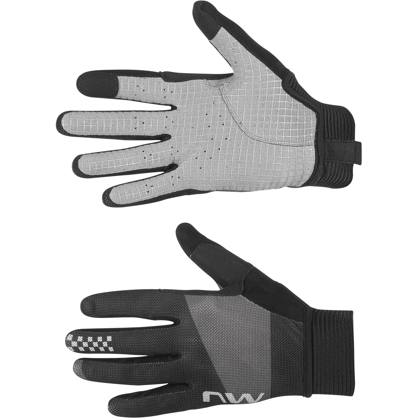 Picture of Northwave Air LF Full Finger Gloves Men - grey/black 91