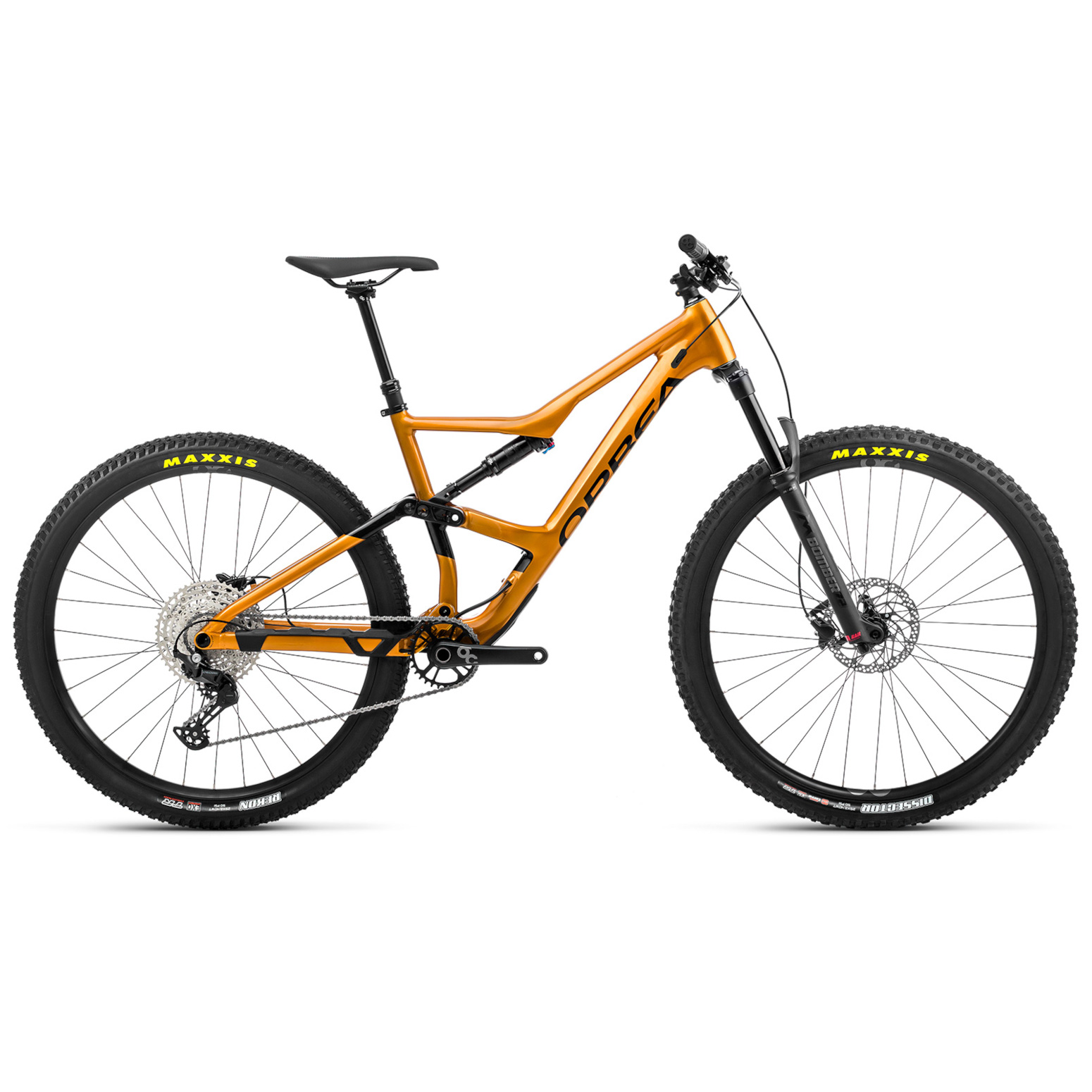 Produktbild von Orbea OCCAM H30 Deore Mountainbike - 2023 - Leo Orange - Black (gloss)