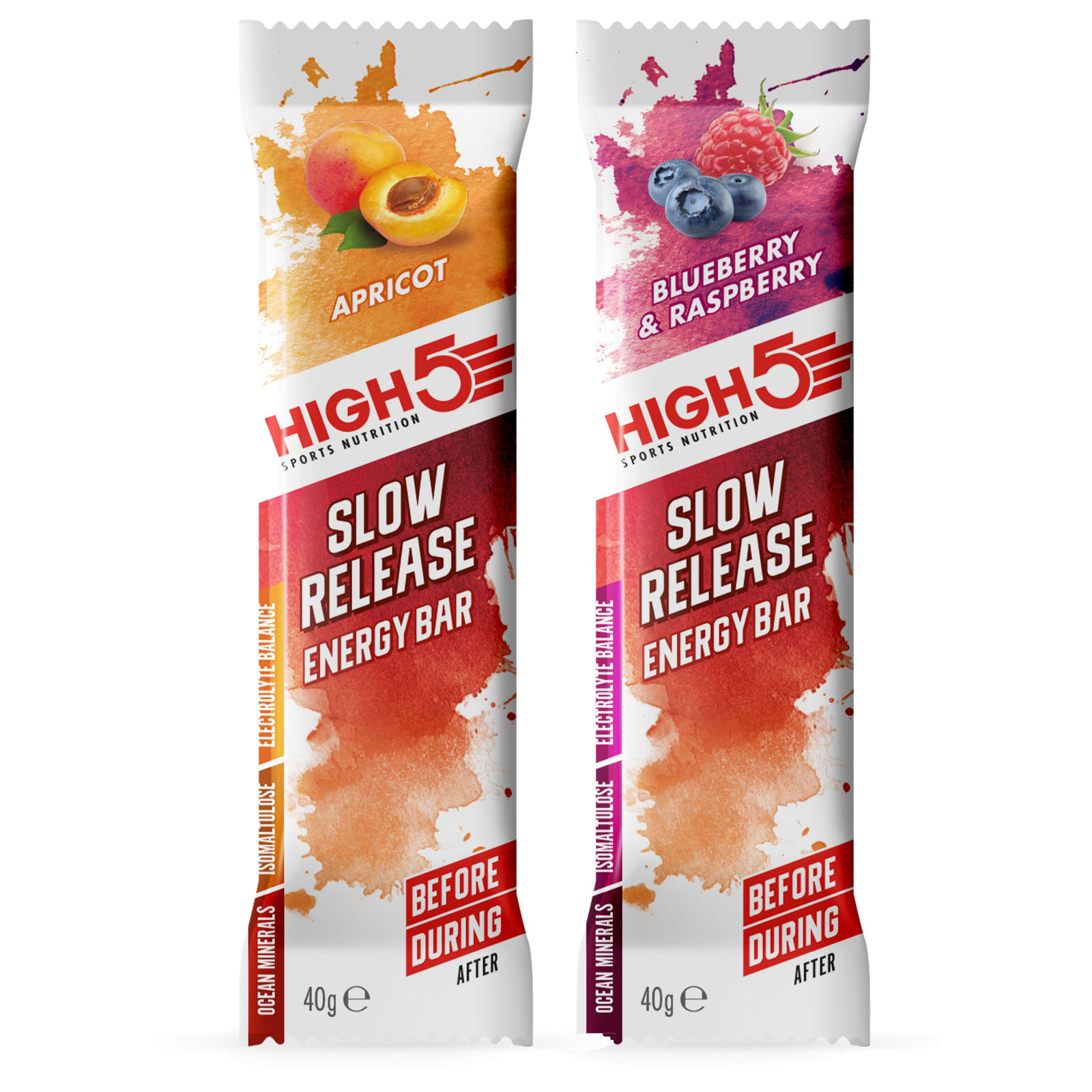 Picture of High5 Slow Release Energy Bar with Carbohydrates - 4x40g