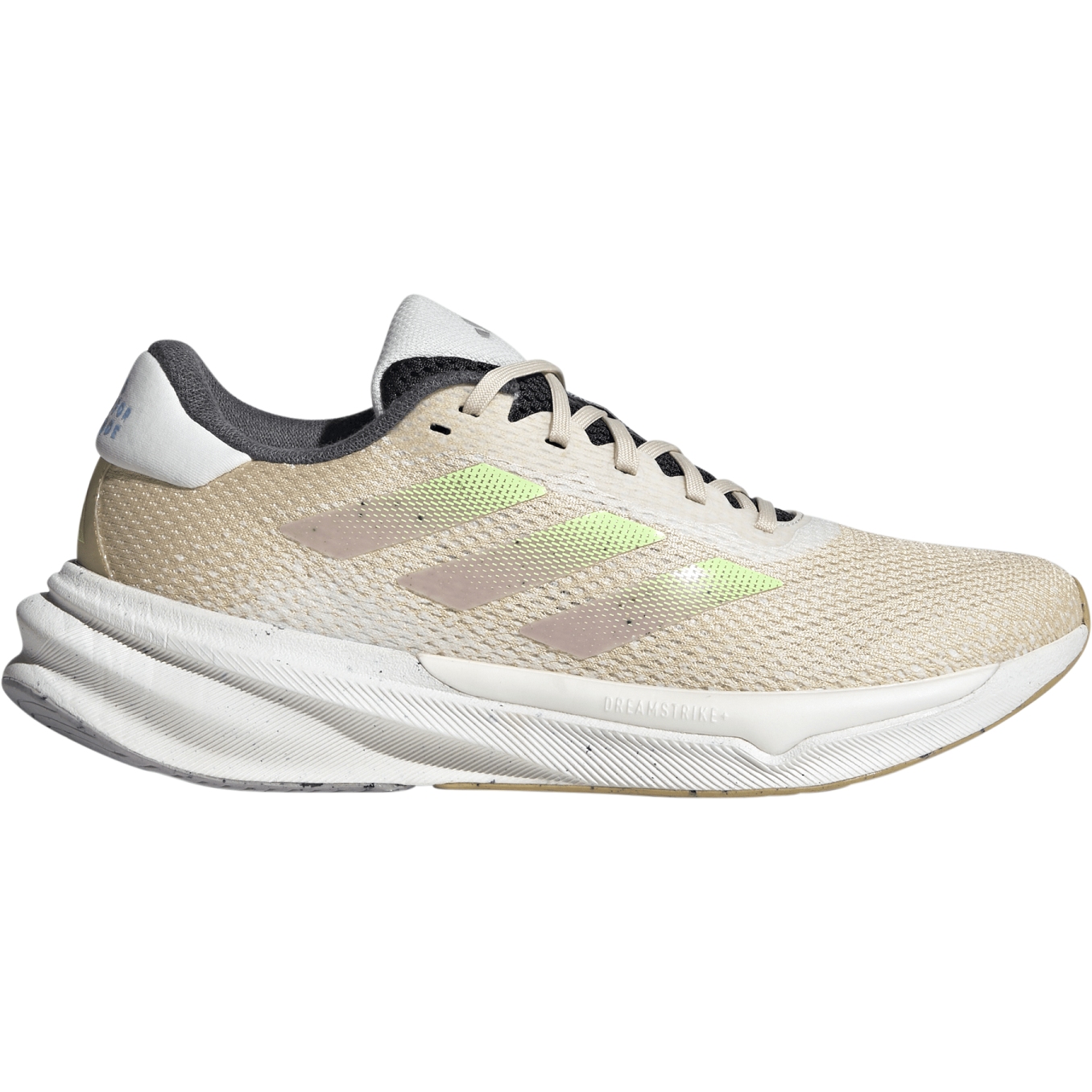 Produktbild von adidas Supernova Stride Move for the Planet Laufschuhe Damen - crystal sand/green spark/preloved fig IG8325