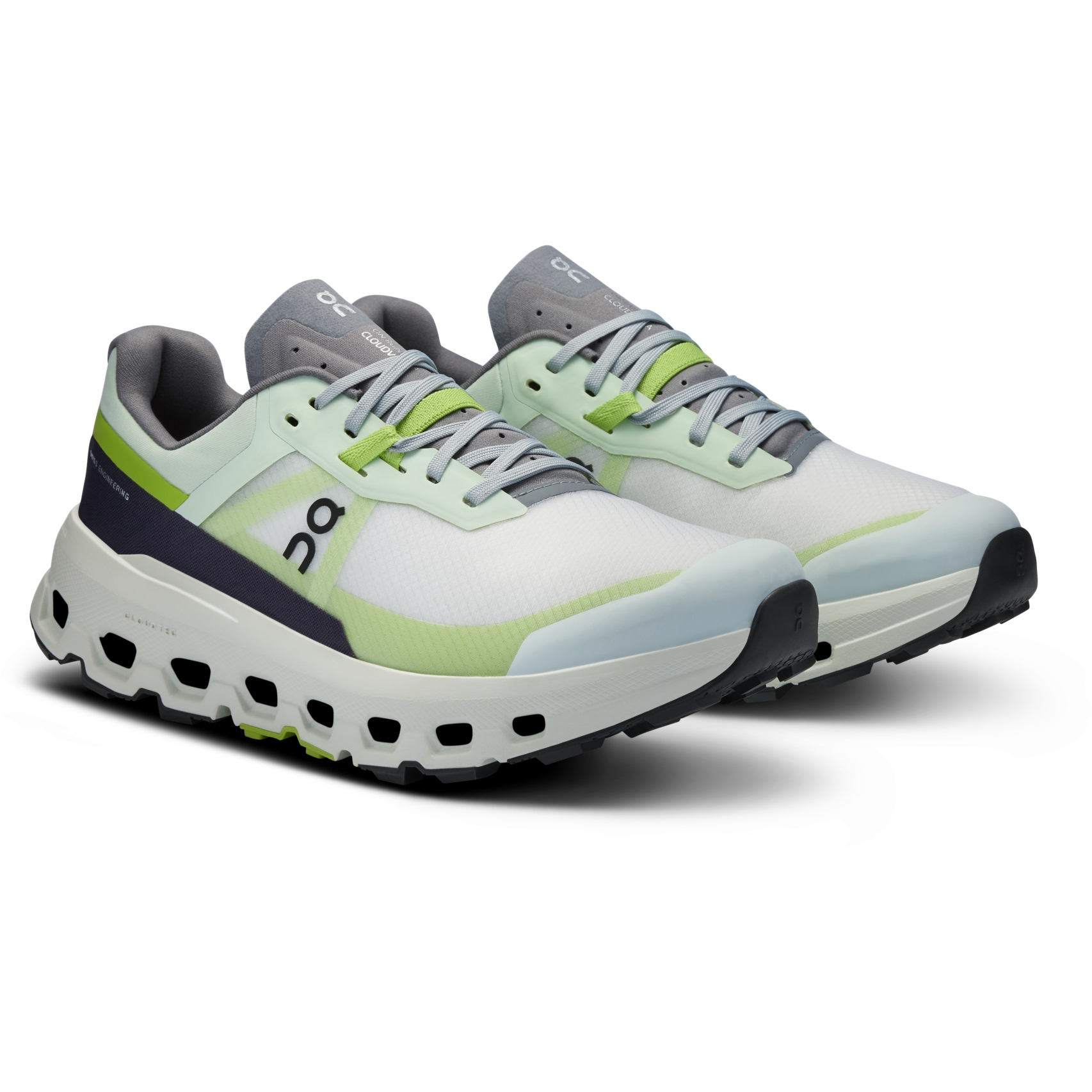 Photo produit de On Chaussures Trail Running Femme - Cloudvista 2 - Lima | Kiwi