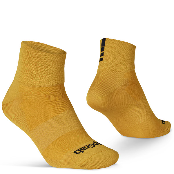 Produktbild von GripGrab Lightweight SL Short Sommer Socken - Mustard Yellow