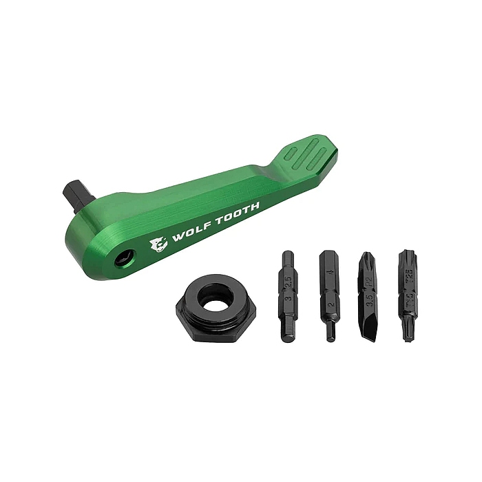 Picture of Wolf Tooth Axle Handle Multitool - green