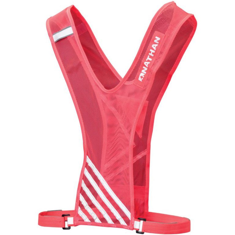 Productfoto van Nathan Sports Bandolier Reflective Vest - diva pink