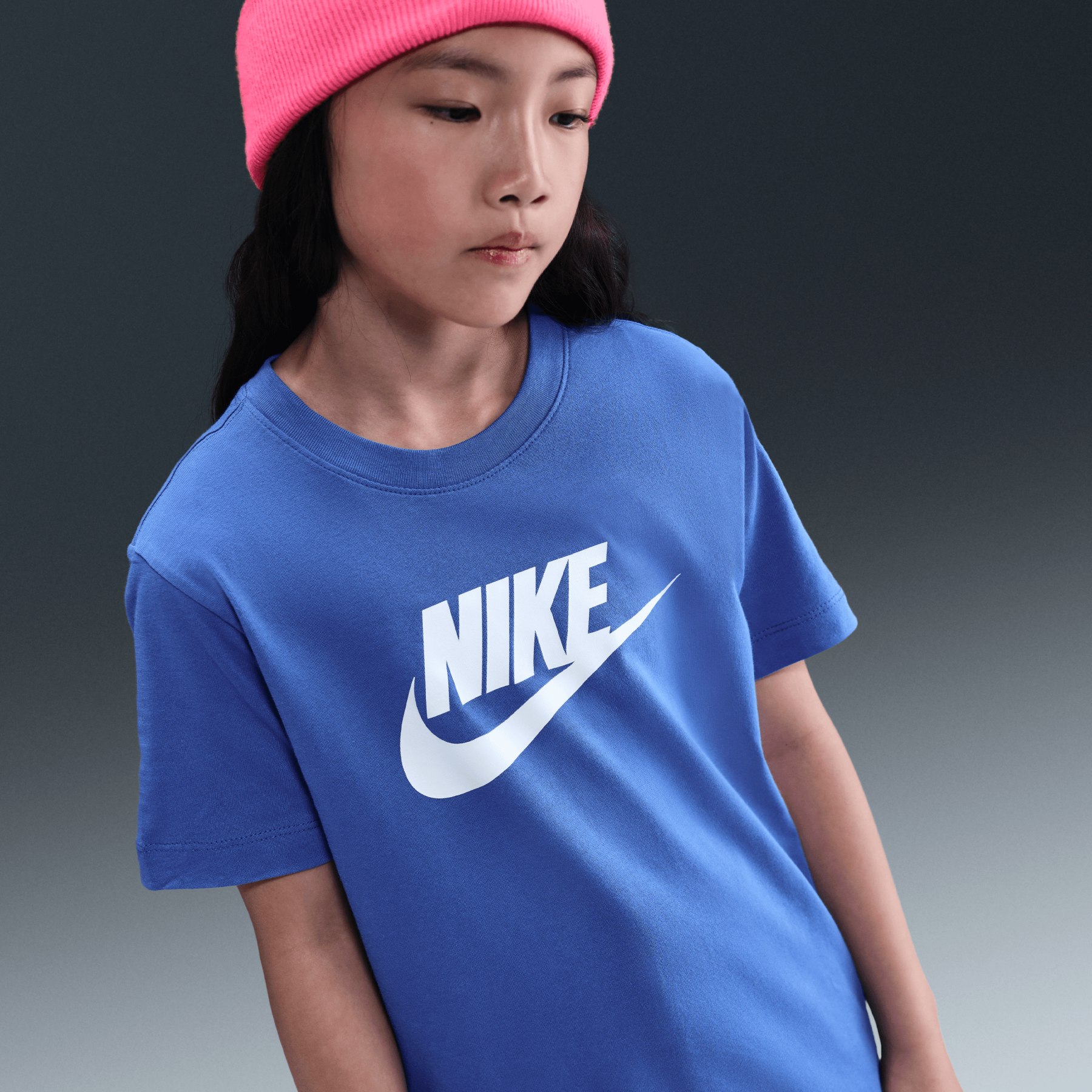 blue nike tshirts