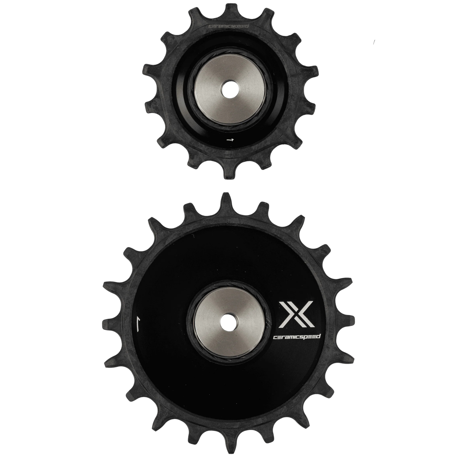 Produktbild von CeramicSpeed Schalträdchen - OSPW | Alpha Disc | 14/20 Zähne - schwarz