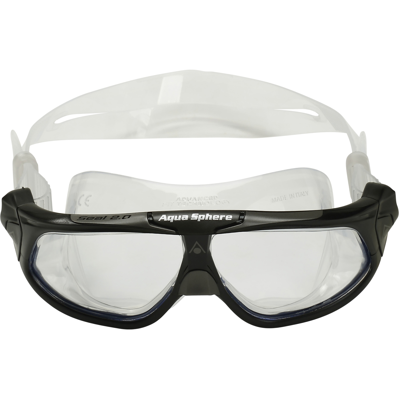 Produktbild von AQUASPHERE Seal 2.0 Schwimmbrille - Klar - Schwarz/Grau