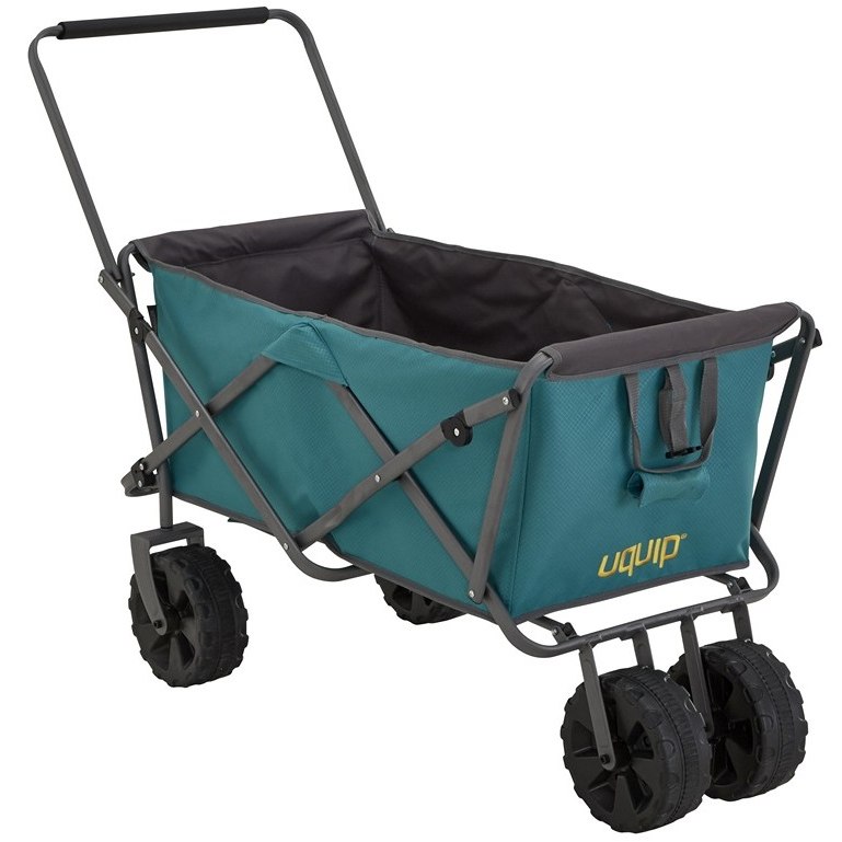 Picture of Uquip Buddy Foldable Beach Cart - petrol/grey