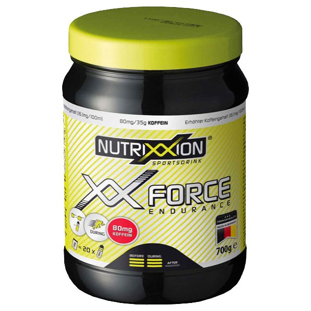 Produktbild von Nutrixxion Endurance XX-Force - Kohlenhydrat-Getränkepulver mit Koffein - 700g