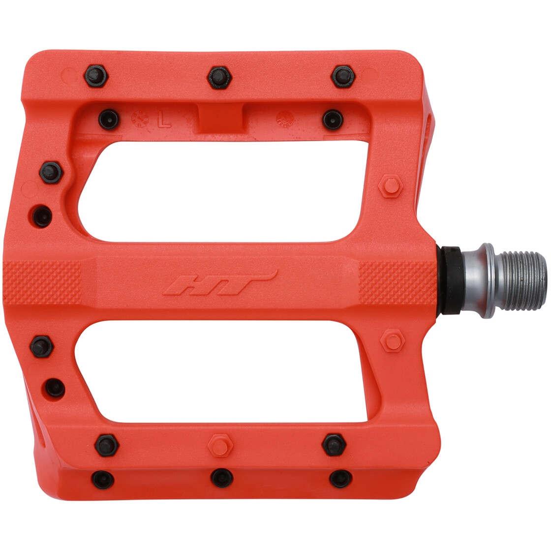 Picture of HT PA01A NANO P Flat Pedal - red