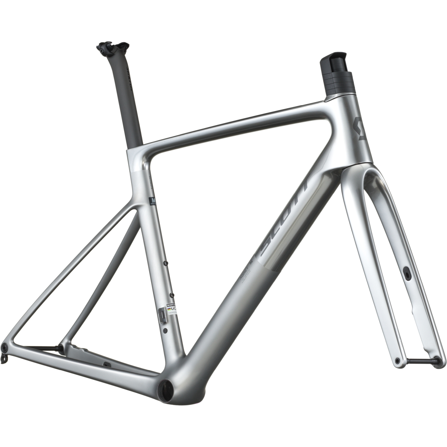 SCOTT ADDICT RC ULTIMATE - Carbon Frame-Set - 2026 - chrome silver