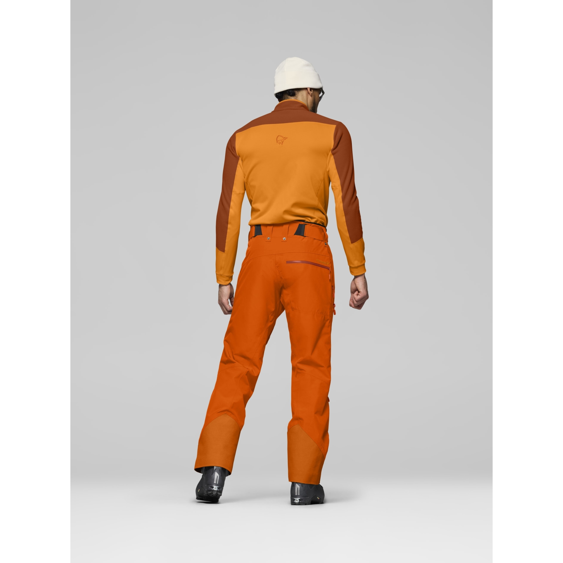 Norrona lofoten Gore-Tex insulated Pants Men - Gold Flame | BIKE24