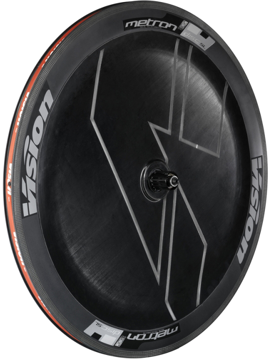 Picture of Vision Metron Disc SL Carbon Disc Wheel - Tubeless Ready - Clincher - SRAM XDR