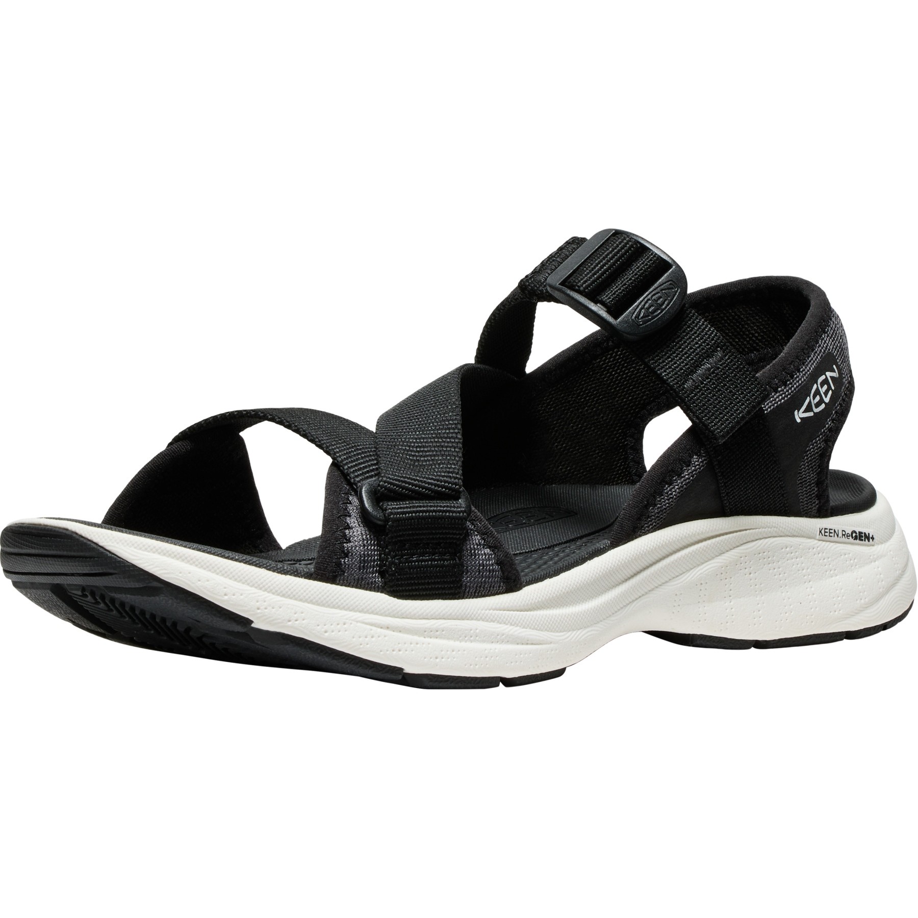 Produktbild von KEEN Leiki OT Sandalen Damen - Schwarz/Star White