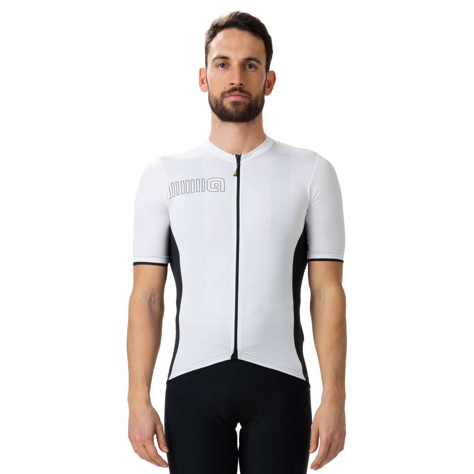 Picture of Alé PRAGMA Color Block Short Sleeve Jersey - white