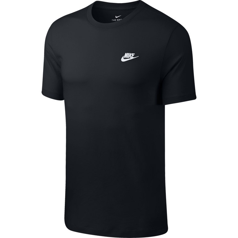 Produktbild von Nike Sportswear Club T-Shirt Herren - schwarz/weiss AR4997-013