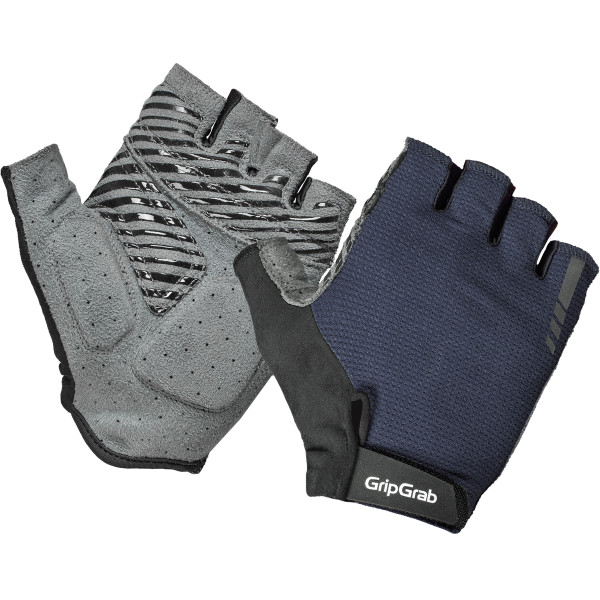 Produktbild von GripGrab Expert RC Max Gepolsterte Kurzfinger Sommer Handschuhe - Navy Blue