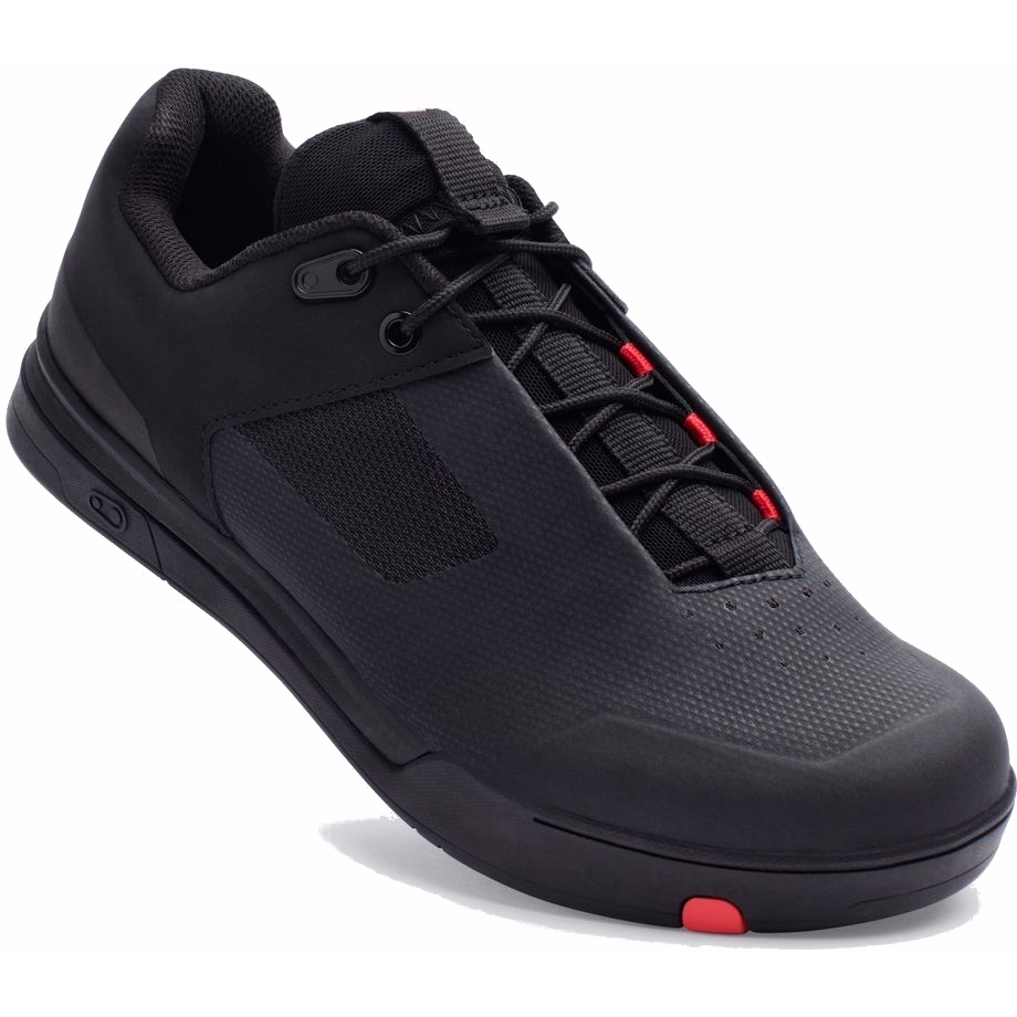 Image of Crankbrothers Mallet Lace MTB Shoe - black/red