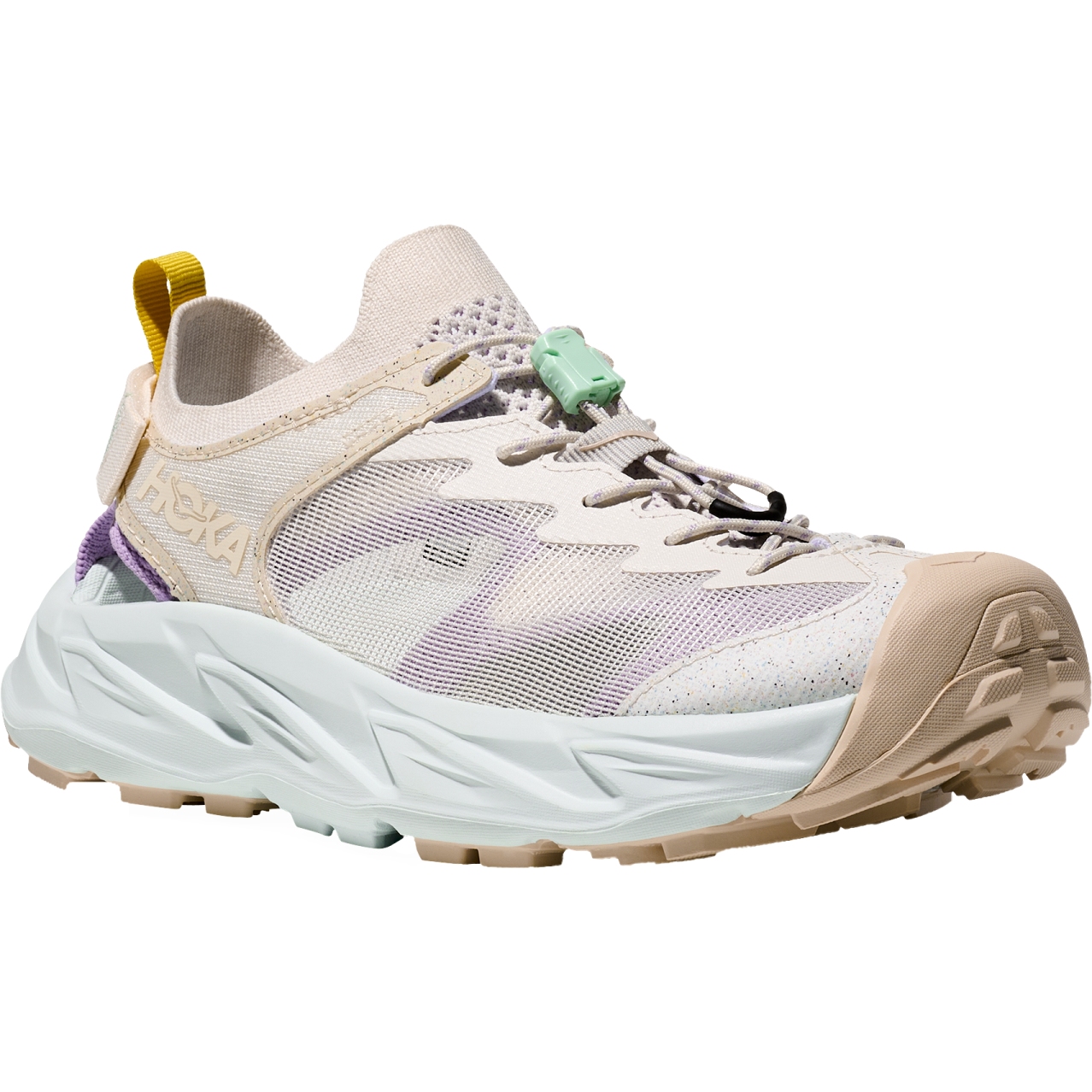 Produktbild von Hoka Hopara 2 Bergsandalen Damen - alabaster / snow melt