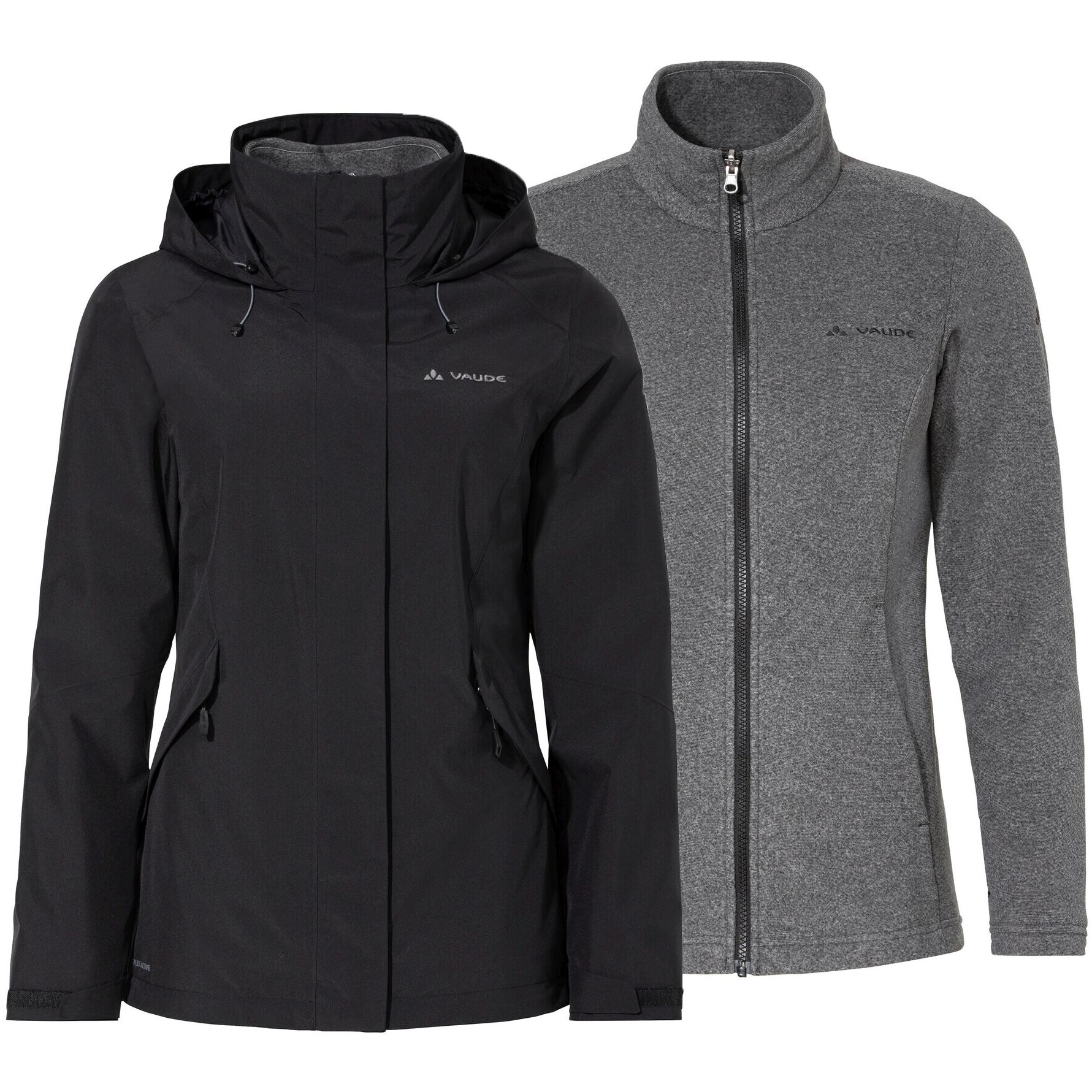 Picture of Vaude Rosemoor 3in1 Jacket II Women - black