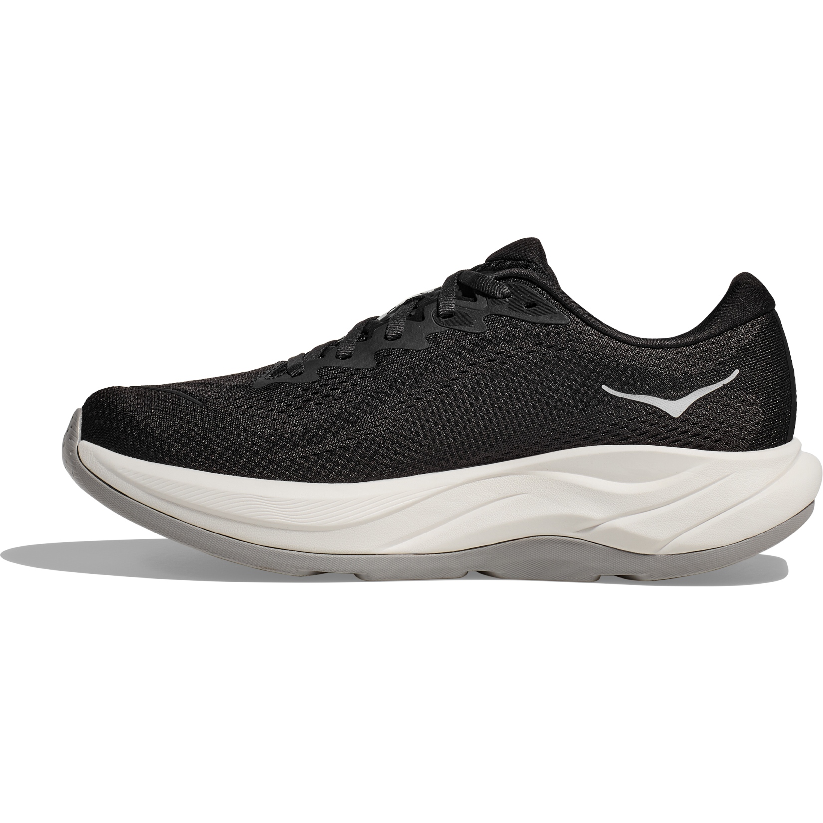 Hoka Rincon 4 Running Shoes Women - black / white | BIKE24