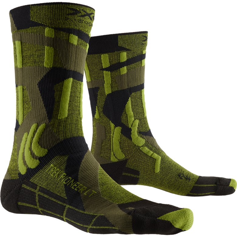 Picture of X-Socks Trek Pioneer LT Socks - forest green/modern camo