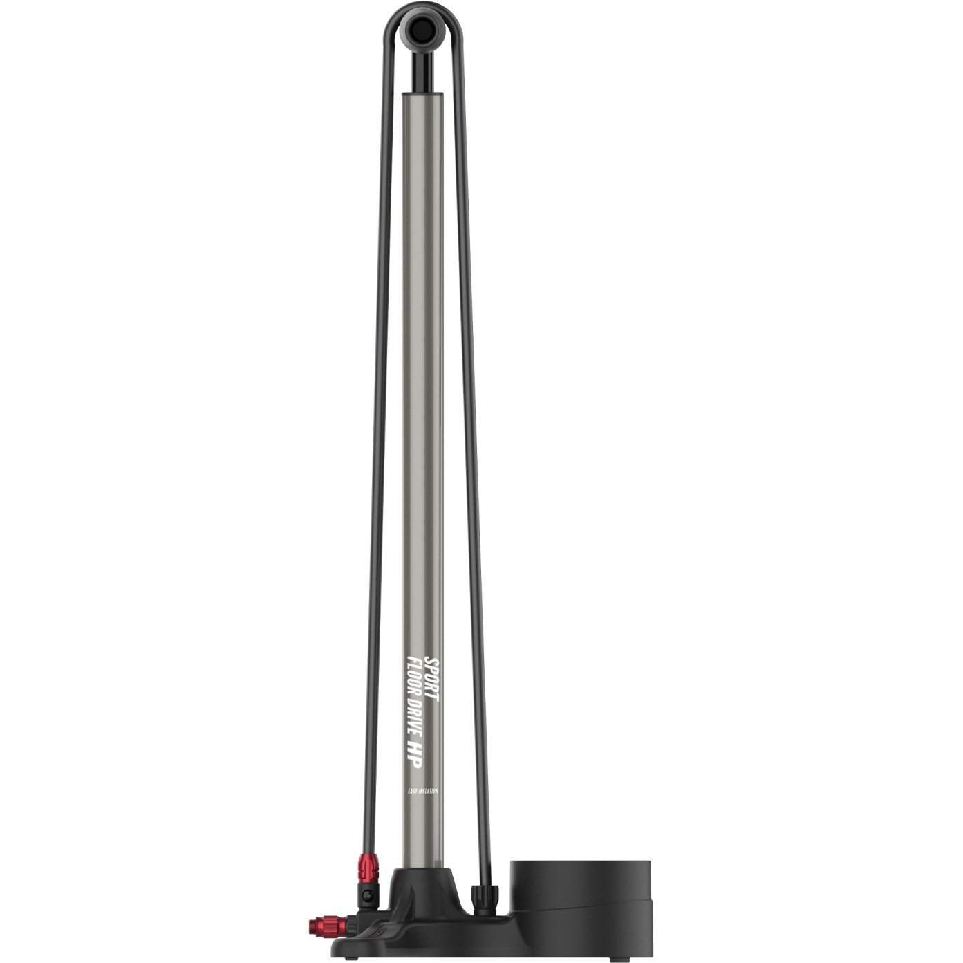 Lezyne Sport Floor Drive 3.5 Floor Pump - grey matt | BIKE24