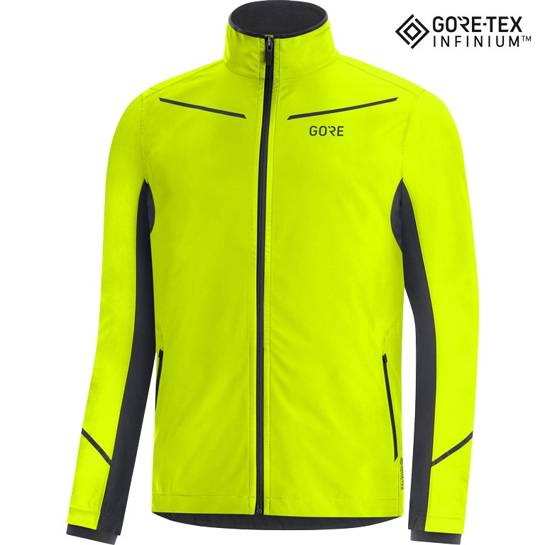 Picture of GOREWEAR R3 GORE-TEX INFINIUM™ Partial Jacket - neon yellow/black 0899
