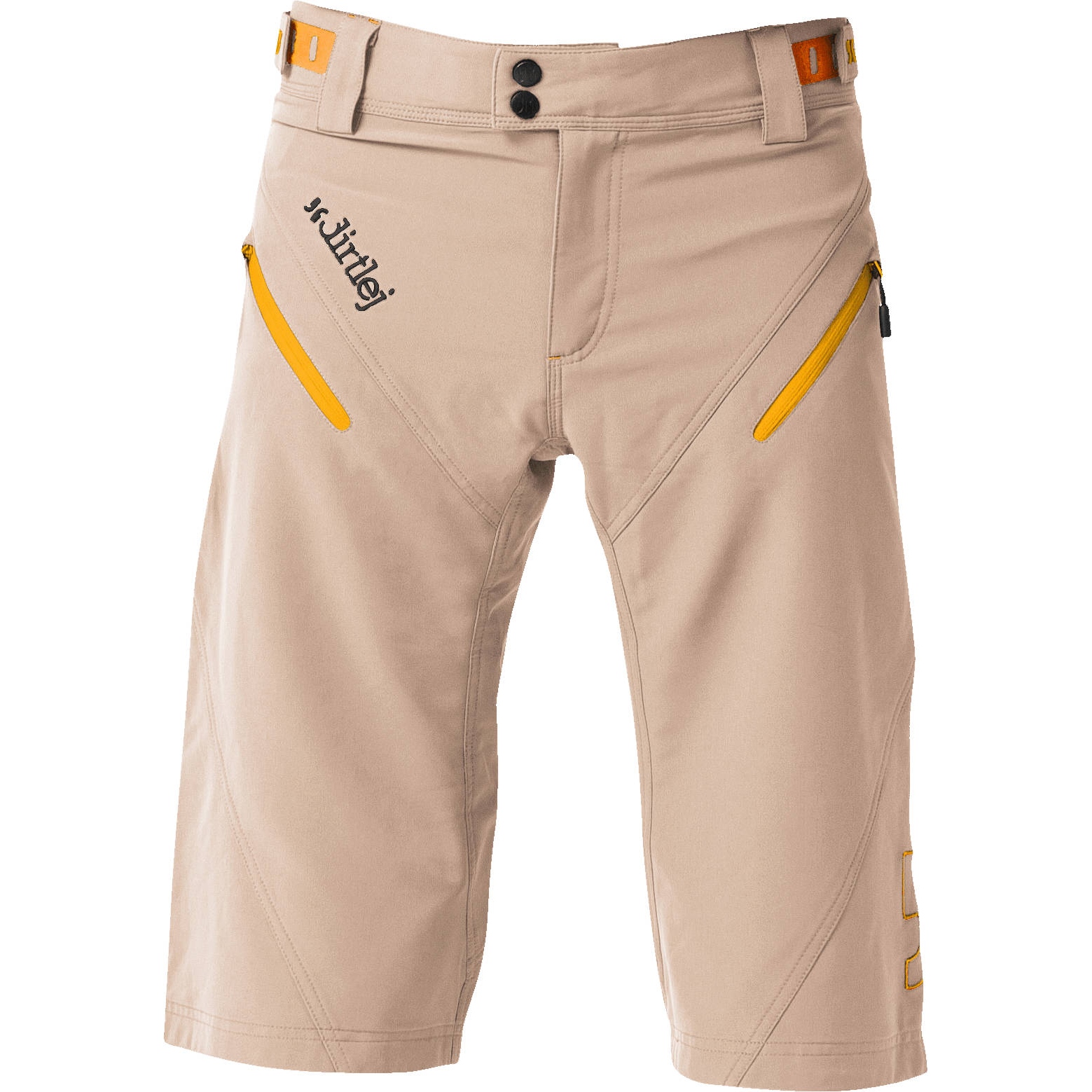 Picture of Dirtlej Trailscout Summer Men&#039;s Shorts - Black Label - sand/orange