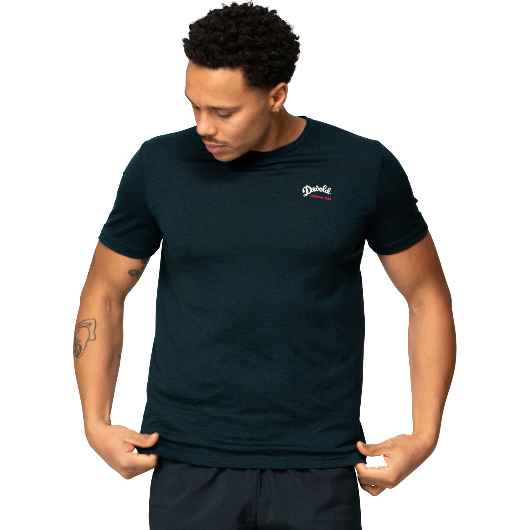 Produktbild von Devold Classic Script T-Shirt Herren - 284A Ink