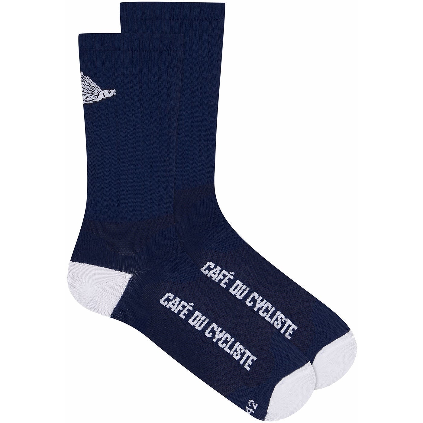 Photo produit de Café du Cycliste Chaussettes - Gravel - flying fish/navy