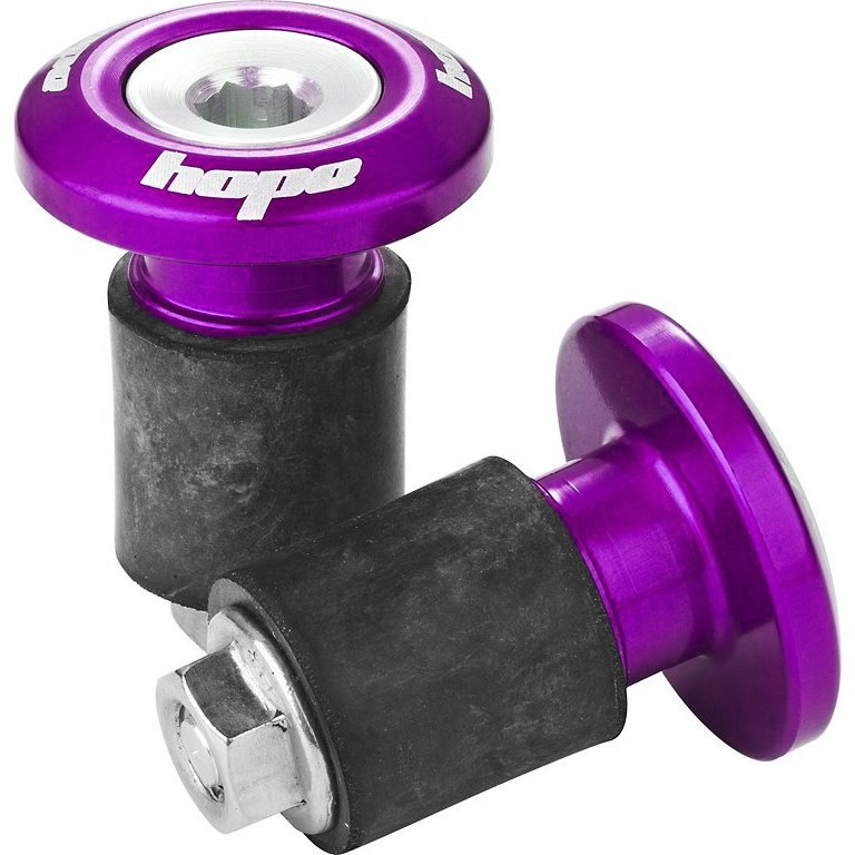 Productfoto van Hope Grip Doctor Aluminium Bar Plugs - purple