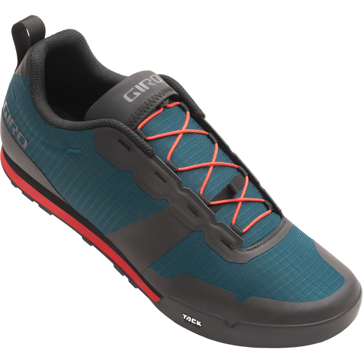Picture of Giro Tracker Fastlace Flatpedal Shoes Men - harbor blue/bright red