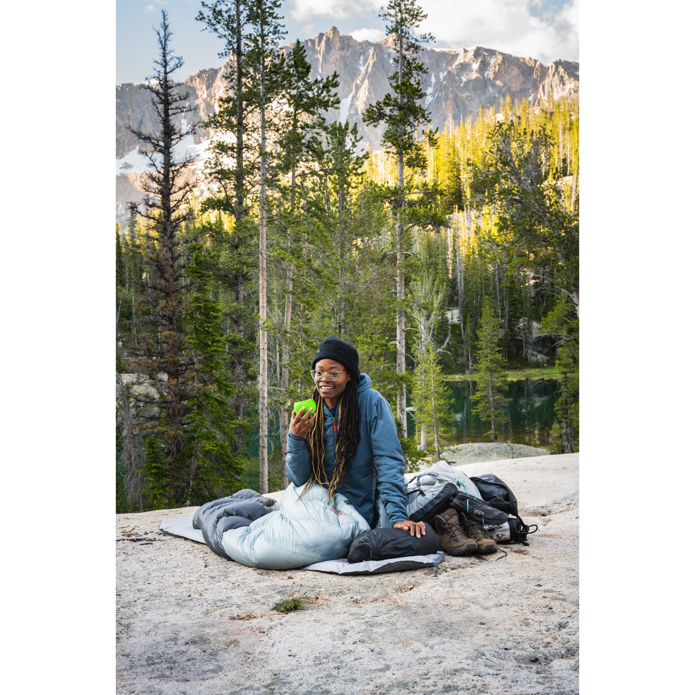 Rab ラブ Ultrasphere 4.5 Rab Ultrasphere 4.5 Sleeping Mat - Regular Wide - dark