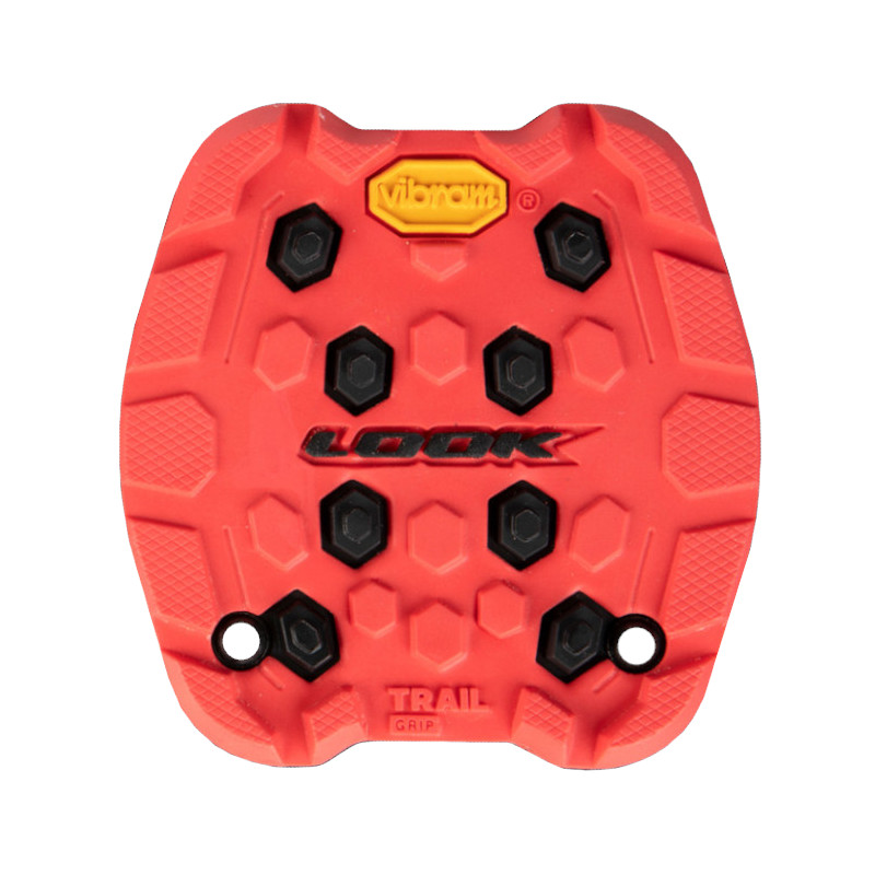 Picture of LOOK Active Grip Trail Pad - 4 Pieces - red